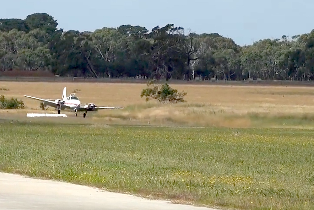 Crosswind at Tyabb